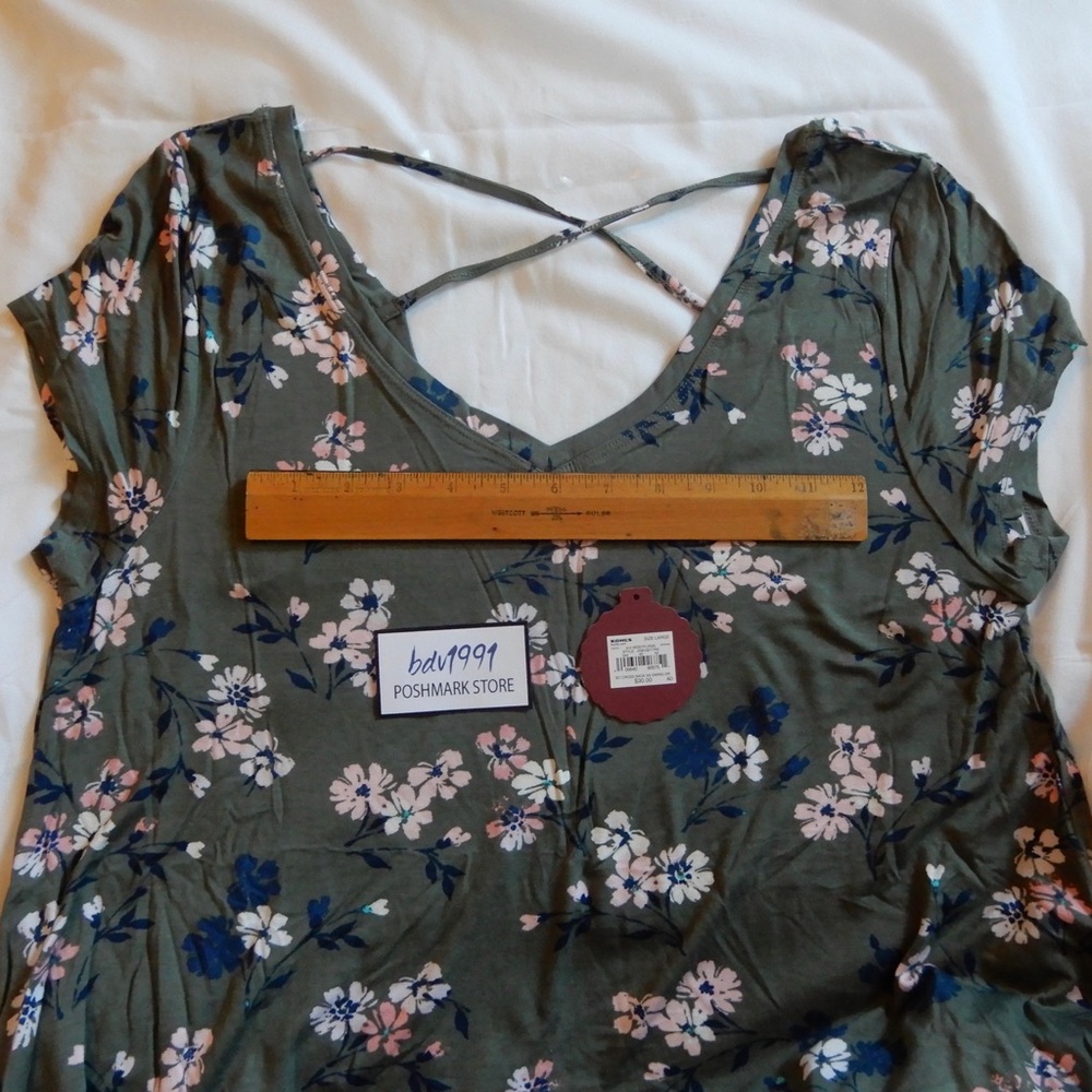 SET OF TWO Juniors' SO Cross-Back Swing Dress LOT
